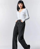 Fleece Wide Leg Pant